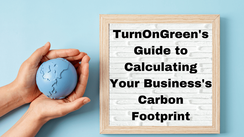 TurnOnGreens Guide to Calculating Your Businesss Carbon Footprint